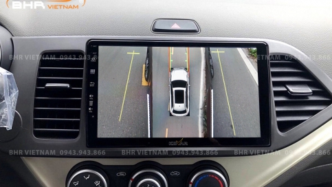 Màn hình DVD Android liền camera 360 xe Kia Morning 2011 - 2020 | Kovar Plus 360